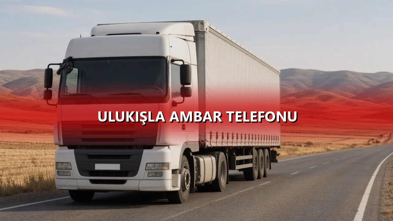 Ulukışla Ambar Telefonu
